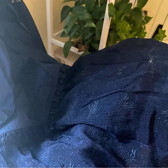 NWT | Listicle Blue Overall Dress - Picture 4 of 7